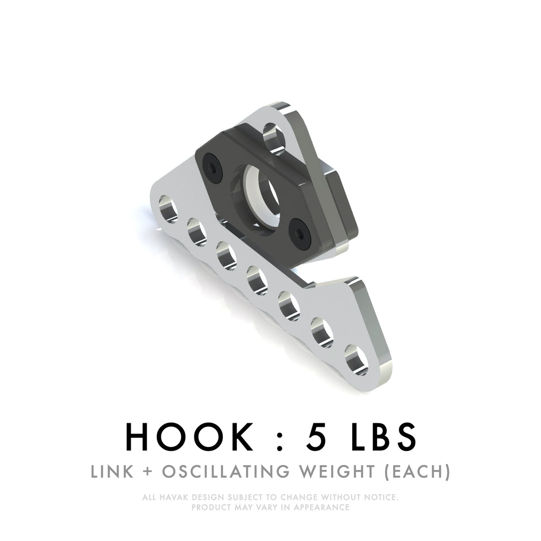 5 lb hook weights HOOKS : 5 lbs